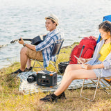 Tragbare Powerstation 500W/519Wh, Grecell Powerstation (Spitze1000W),Geräuschlos,Schnelles Aufladen,Umweltfreundlich Solargenerator für Camping,Wohnmobil und Notfall zu Hause
